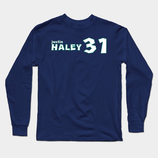 Justin Haley '23 Long Sleeve T-Shirt by SteamboatJoe